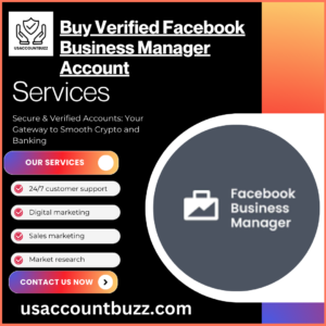 Buy Verified Facebook Business Manager Account